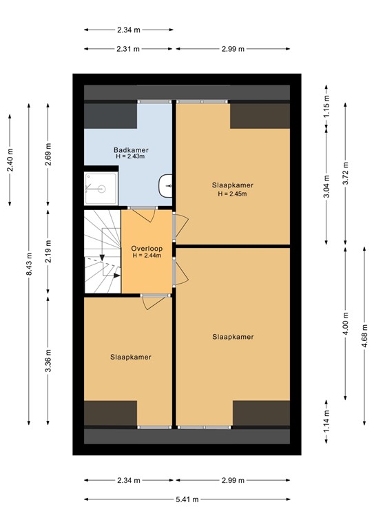 mediumsize floorplan